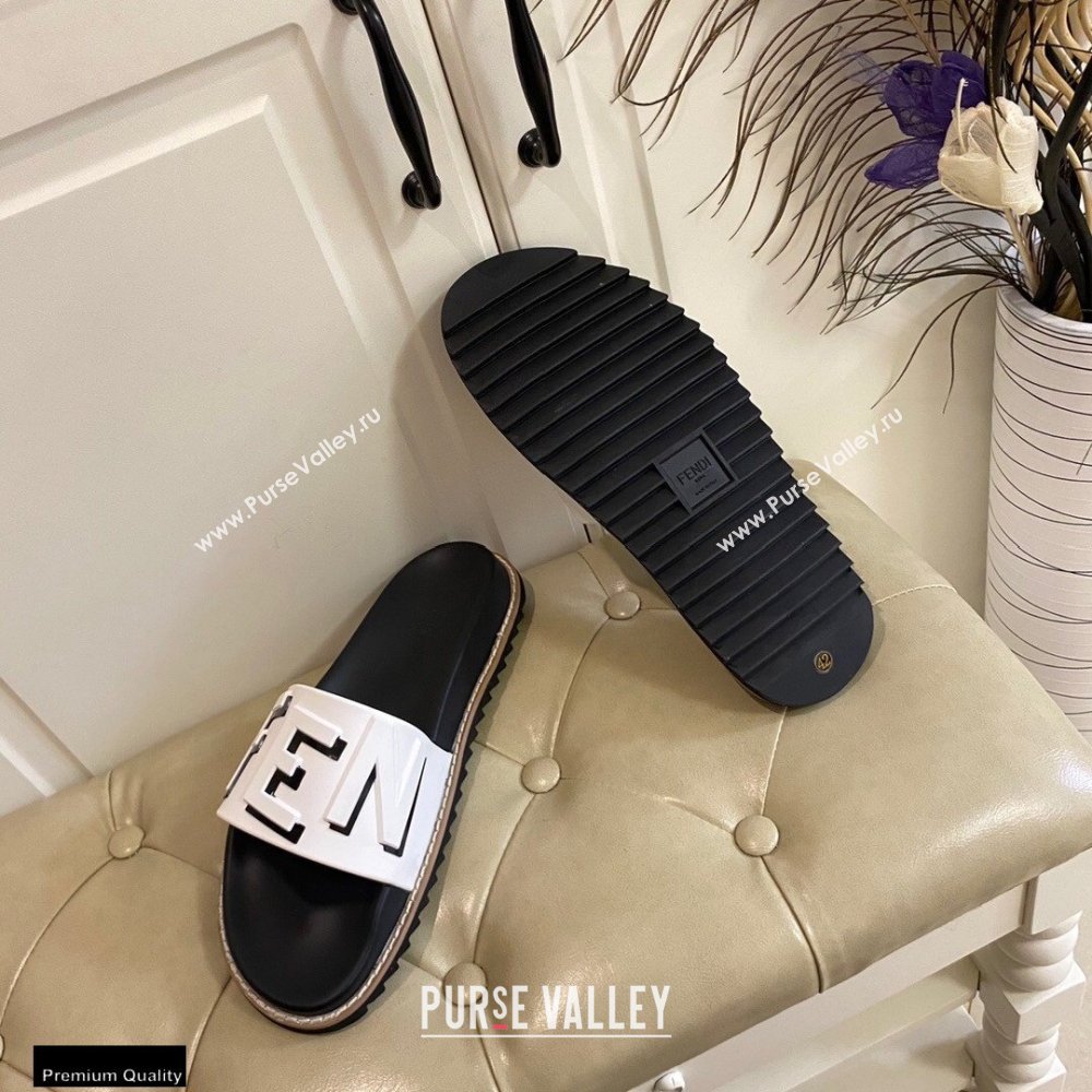 Fendi Rubber Footbed Slides 04 2021 (modeng-21030445)