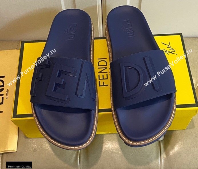 Fendi Rubber Footbed Slides 02 2021 (modeng-21030443)