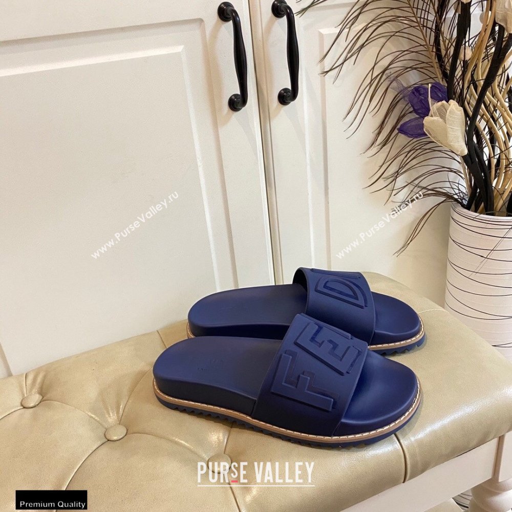 Fendi Rubber Footbed Slides 02 2021 (modeng-21030443)