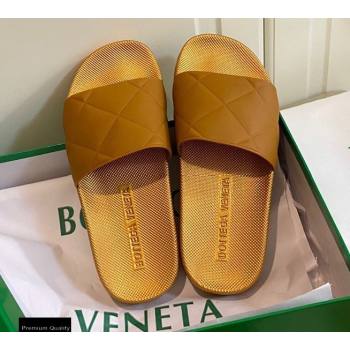 Bottega Veneta The SLIDER Rubber Slides Sandals Brown 2021 (modeng-21030204)