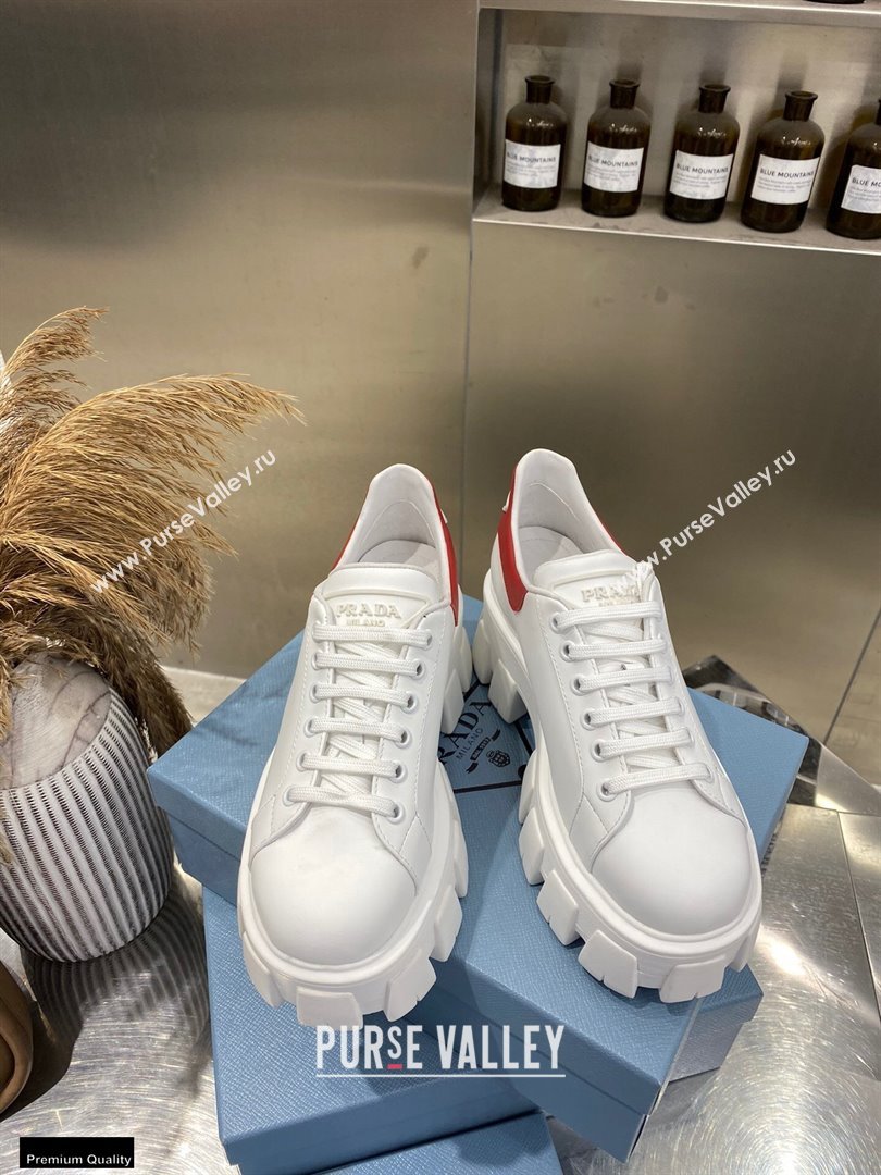 Prada Platform Logo Gabardine Sneakers 01 2021 (modeng-21030401)