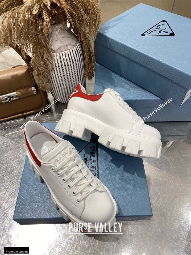 Prada Platform Logo Gabardine Sneakers 01 2021 (modeng-21030401)