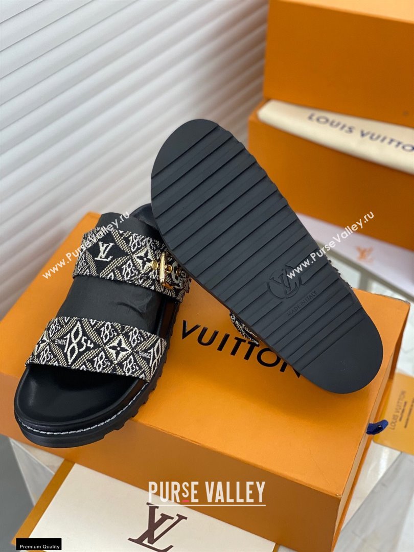 Louis Vuitton Paseo Flat Comfort Mules Since 1854 01 2021 (modeng-21030474)
