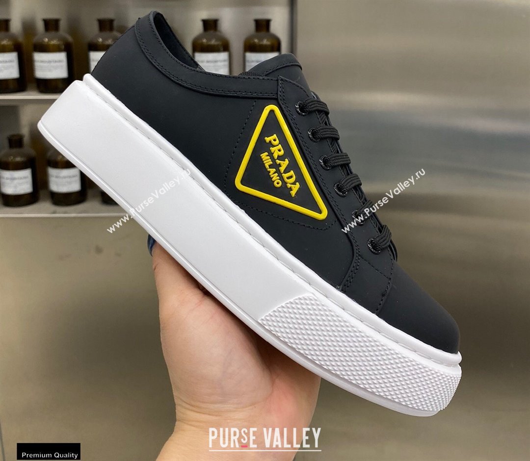 Prada Logo Gabardine Sneakers 02 2021 (modeng-21030408)