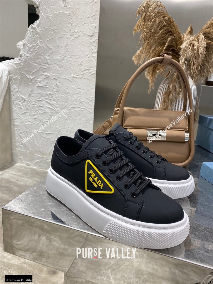 Prada Logo Gabardine Sneakers 02 2021 (modeng-21030408)