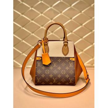 louis vuitton Monogram canvas Fold Tote PM m45388 camel (kiki-8510)