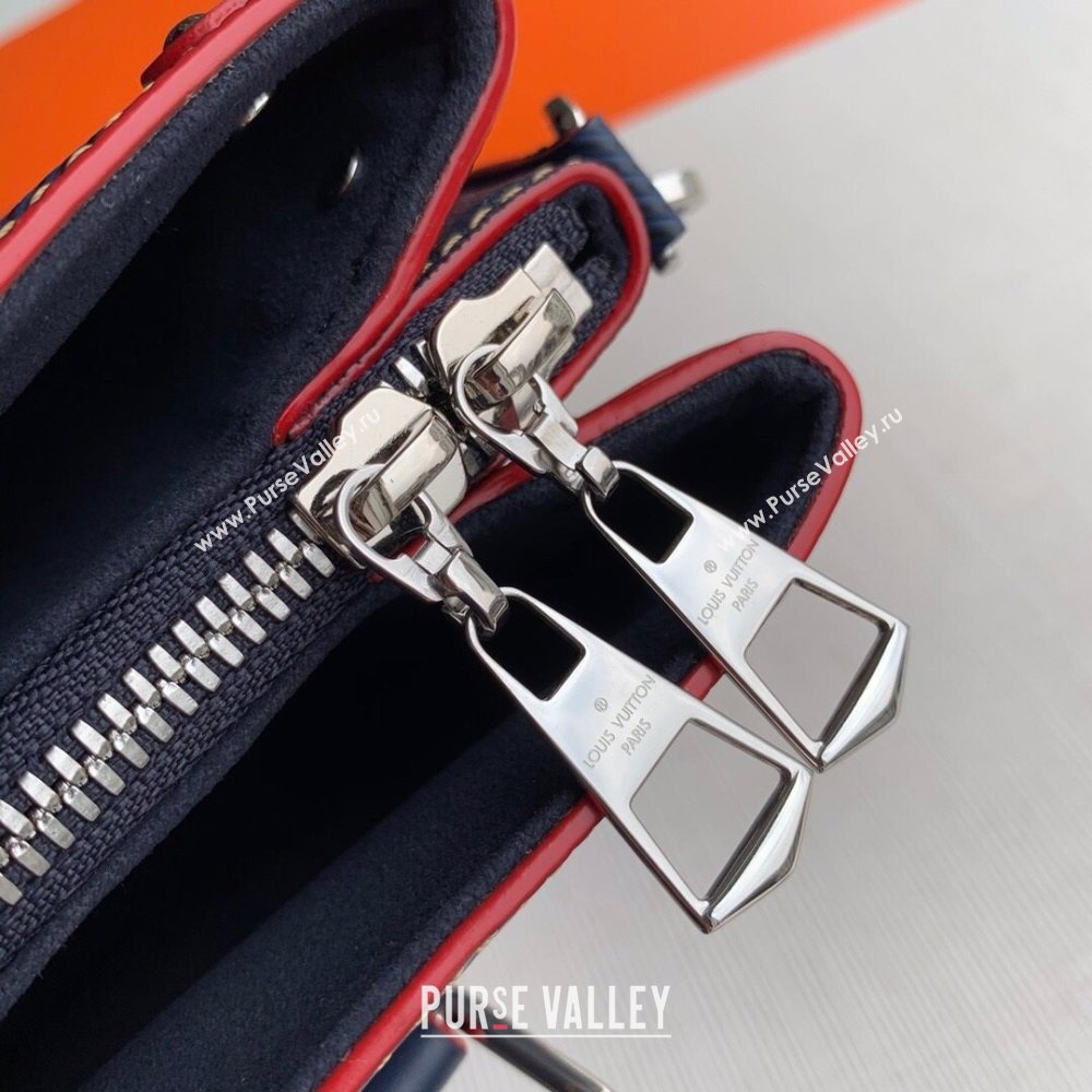 louis vuitton epi leather Soufflot BB bag m55613 blue (kiki-8691)