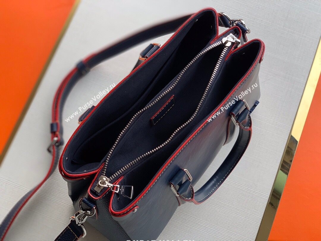 louis vuitton epi leather Soufflot BB bag m55613 blue (kiki-8691)