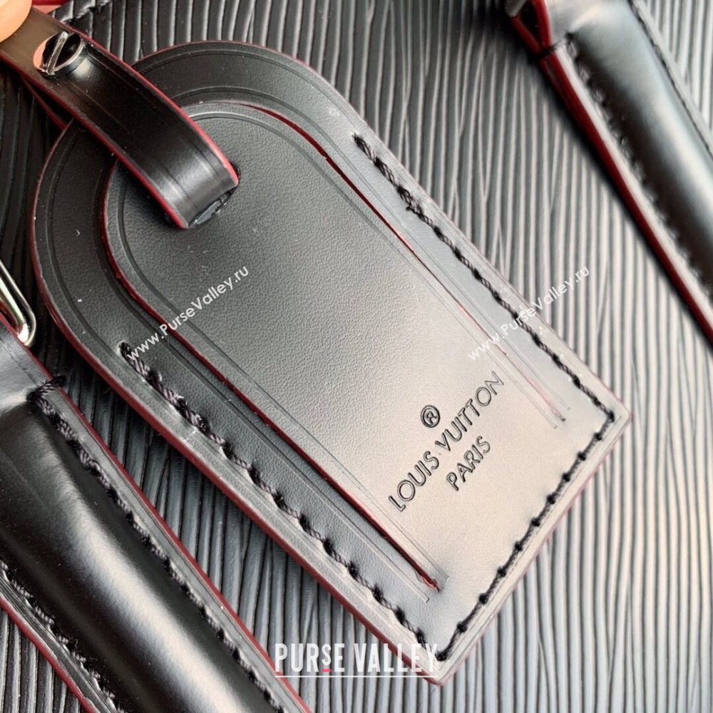 louis vuitton epi leather Soufflot BB bag m55613 black (kiki-8591)