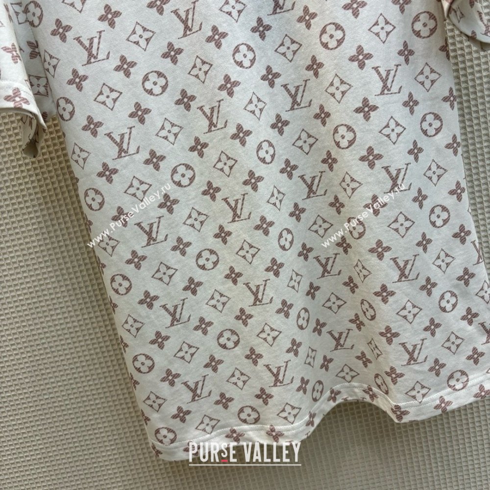 LOUIS VUITTON Monogram T-Shirt 1AFON8 2024 (qiqi-240321-09)