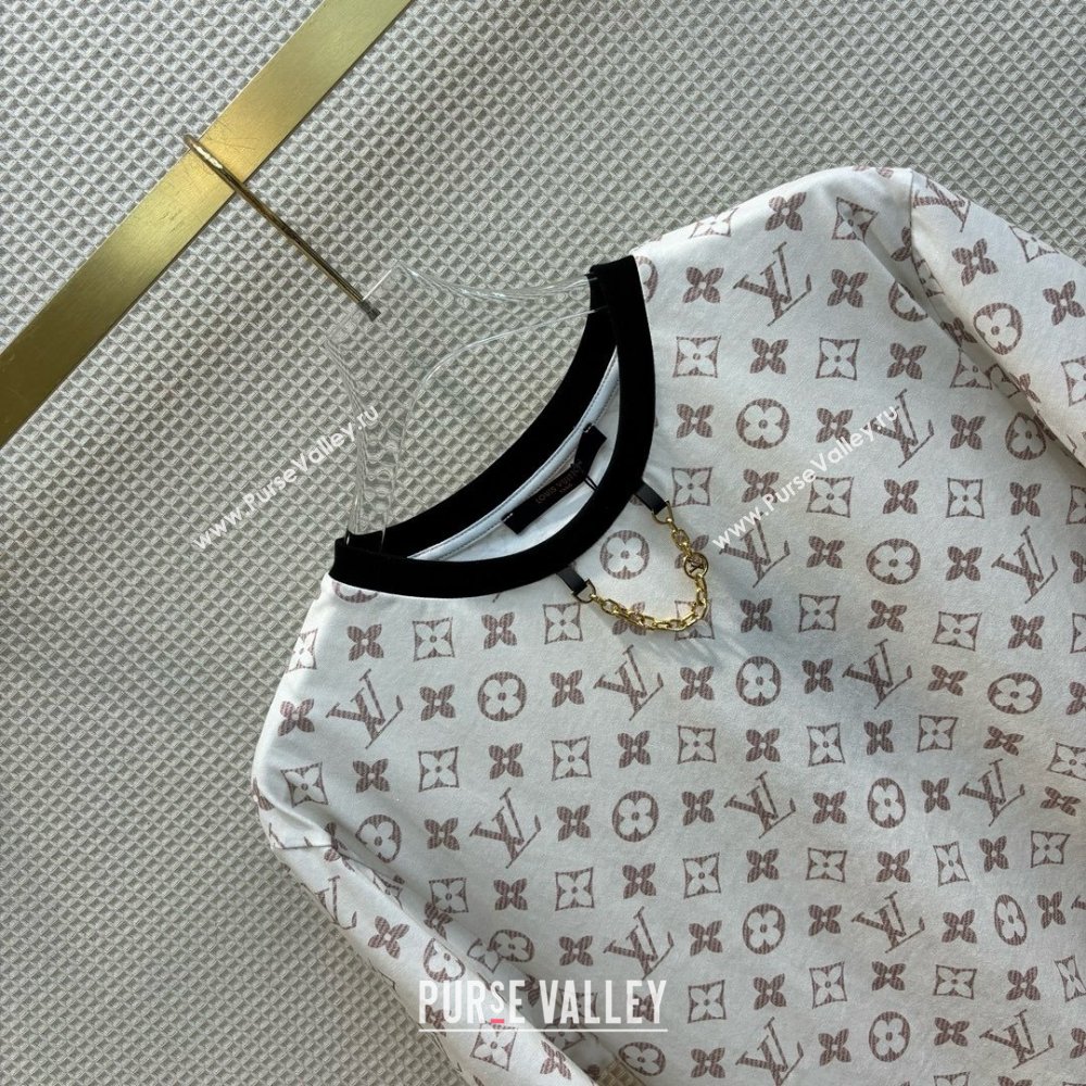 LOUIS VUITTON Monogram T-Shirt 1AFON8 2024 (qiqi-240321-09)