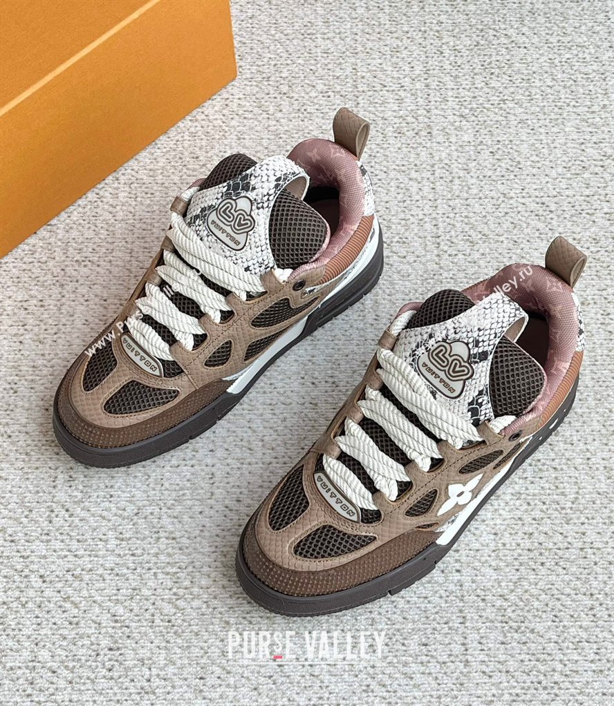 Louis Vuitton Mens LV Skate Sneakers Top Quality 04 2023 (shouhe-23091954)