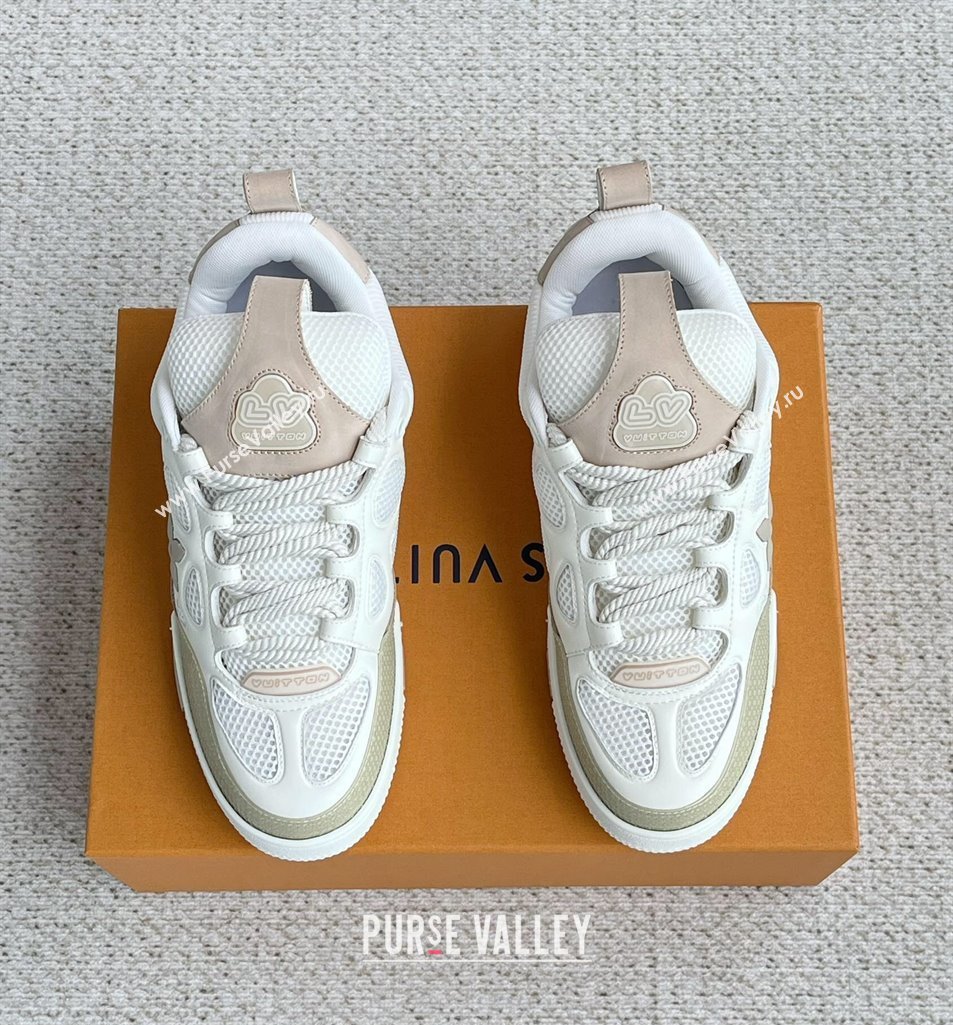 Louis Vuitton LV Skate Women/Men Sneakers Top Quality Beige 2023 (shouhe-23091963)