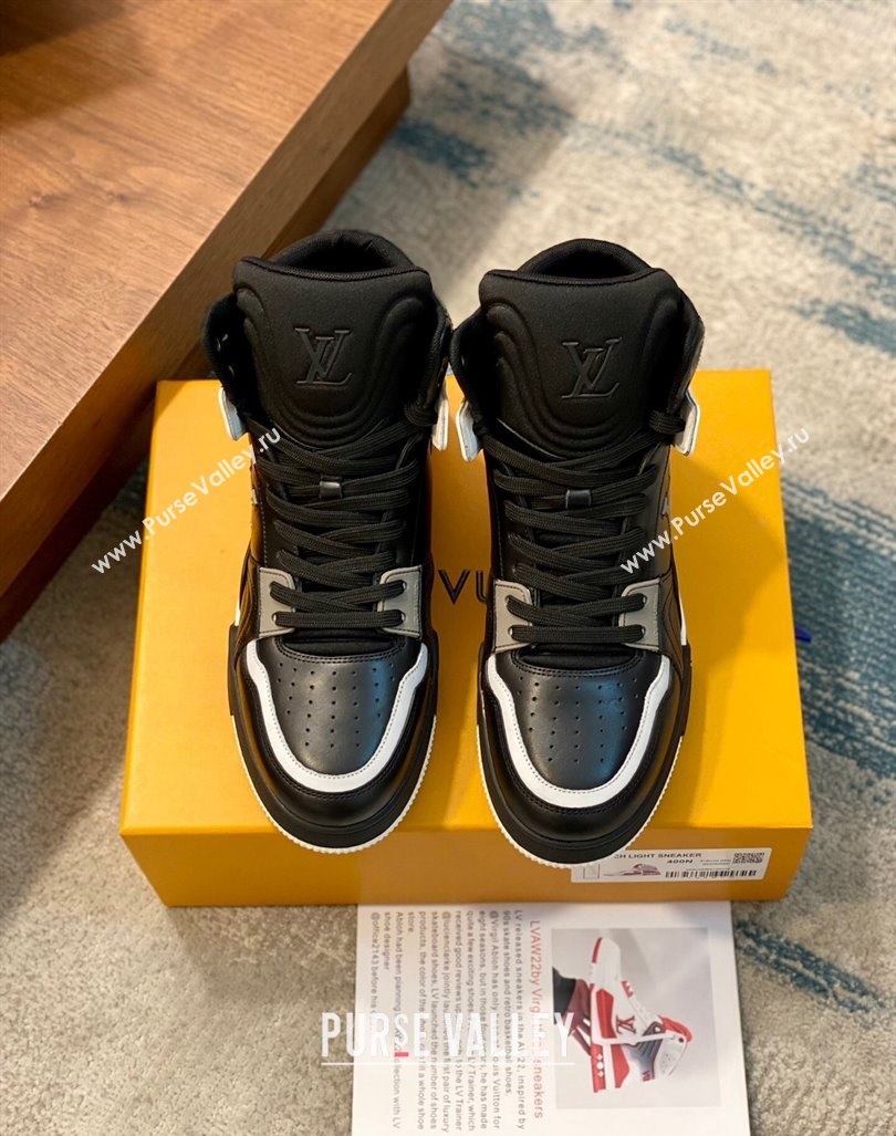 Louis Vuitton Mens High 8 Sneakers Top Quality 03 2023 (shouhe-23092003)