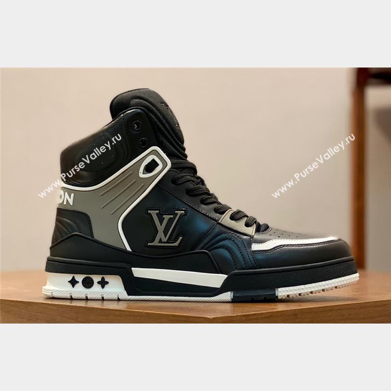 Louis Vuitton Mens High 8 Sneakers Top Quality 03 2023 (shouhe-23092003)