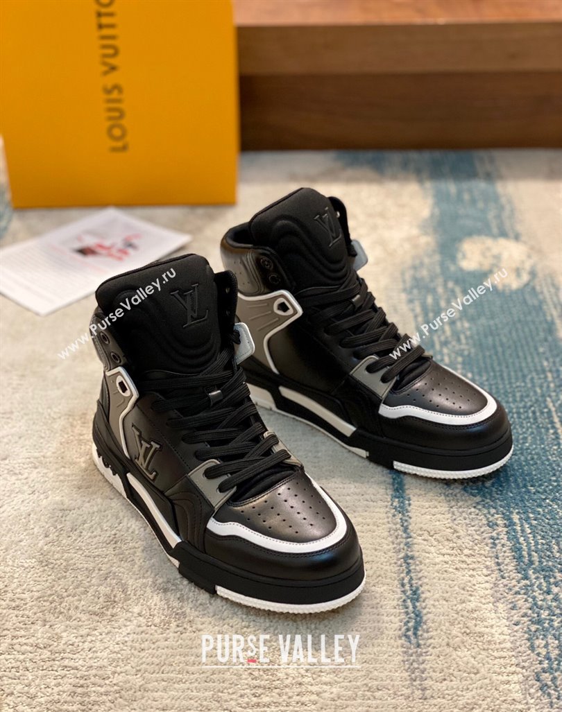 Louis Vuitton Mens High 8 Sneakers Top Quality 03 2023 (shouhe-23092003)