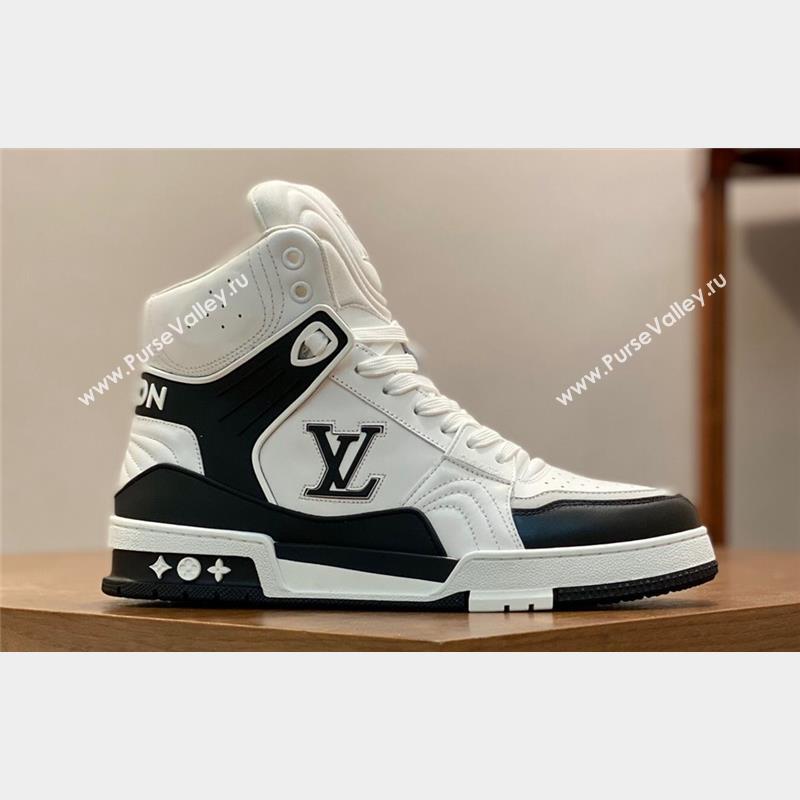 Louis Vuitton Mens High 8 Sneakers Top Quality 04 2023 (shouhe-23092004)