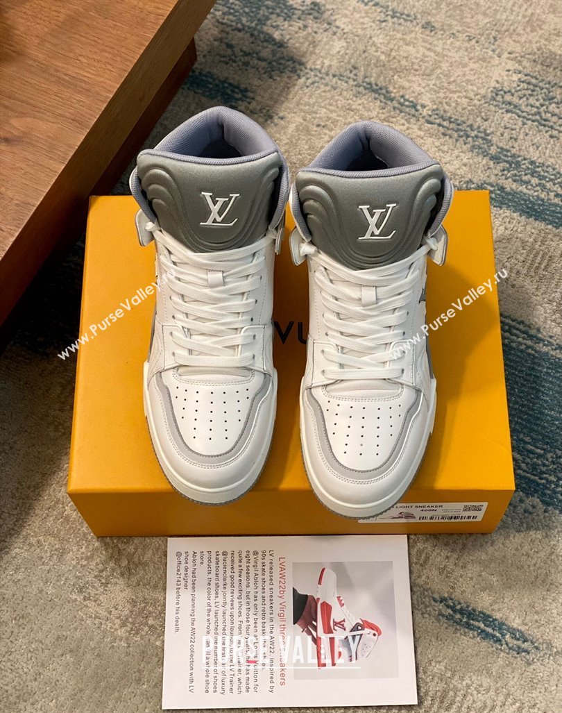 Louis Vuitton Mens High 8 Sneakers Top Quality 05 2023 (shouhe-23092005)