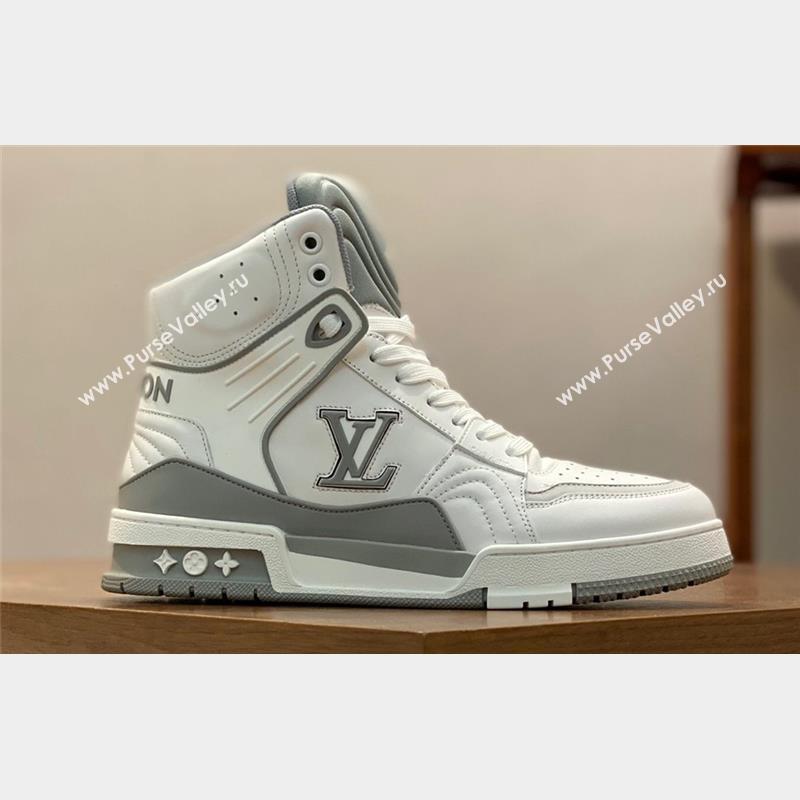 Louis Vuitton Mens High 8 Sneakers Top Quality 05 2023 (shouhe-23092005)