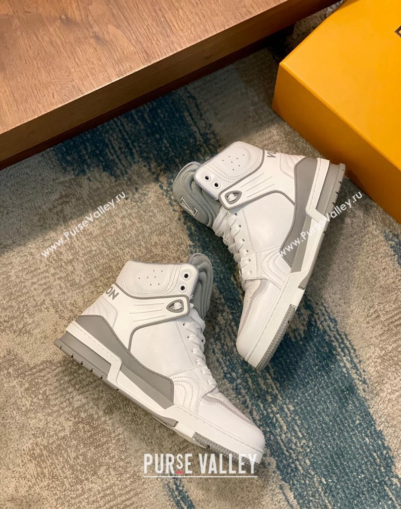Louis Vuitton Mens High 8 Sneakers Top Quality 05 2023 (shouhe-23092005)
