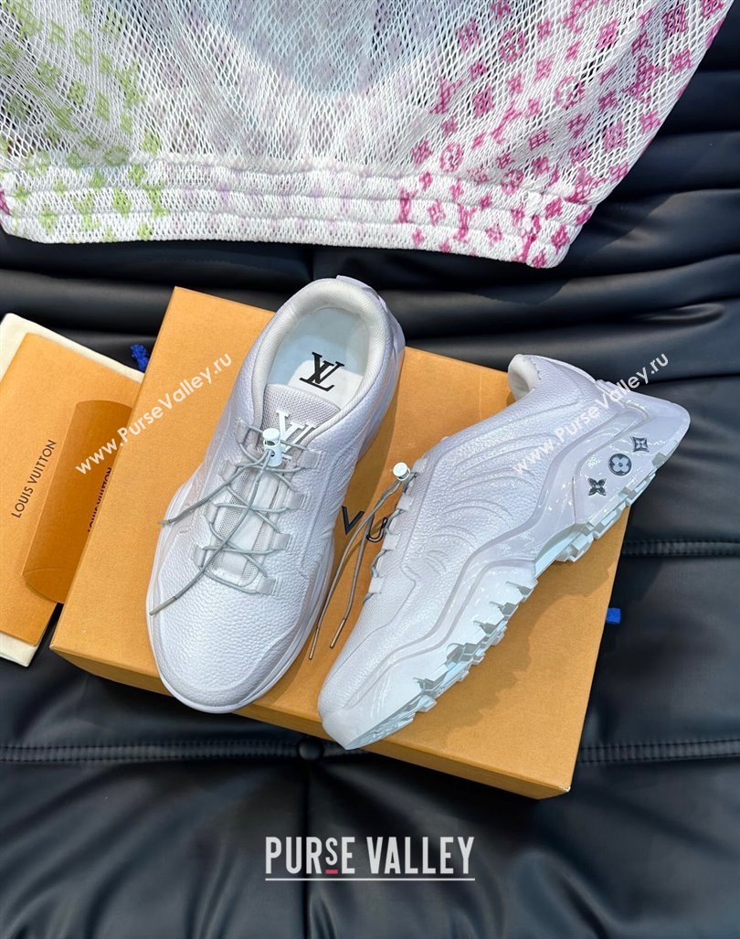 Louis Vuitton Mens Millenium Sneakers Top Quality Gray 2023 (shouhe-23092018)