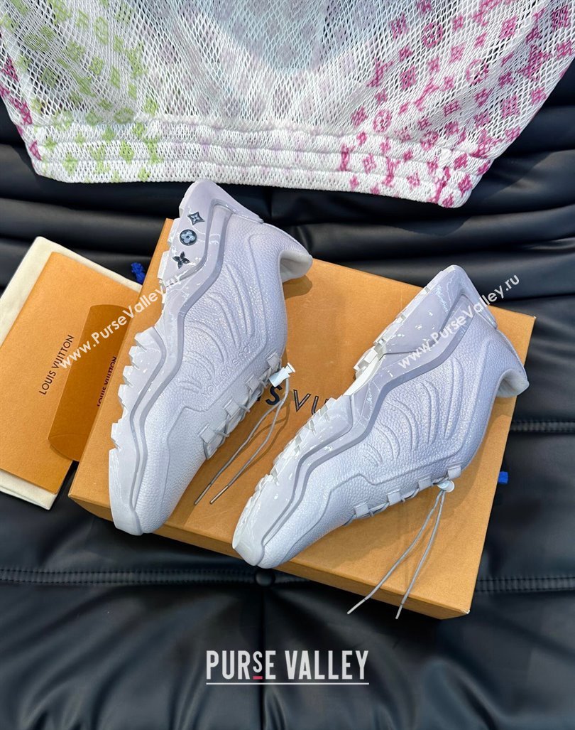 Louis Vuitton Mens Millenium Sneakers Top Quality Gray 2023 (shouhe-23092018)
