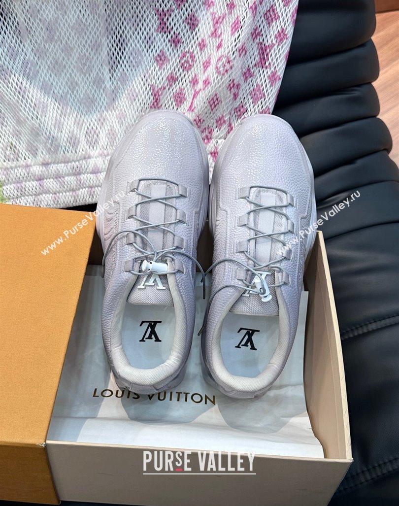 Louis Vuitton Mens Millenium Sneakers Top Quality Gray 2023 (shouhe-23092018)