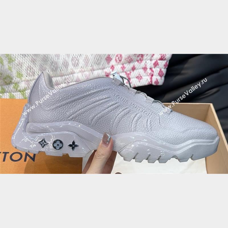 Louis Vuitton Mens Millenium Sneakers Top Quality Gray 2023 (shouhe-23092018)