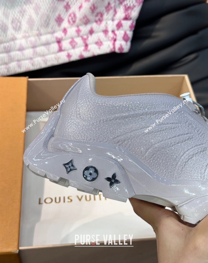 Louis Vuitton Mens Millenium Sneakers Top Quality Gray 2023 (shouhe-23092018)