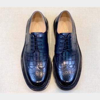 Louis Vuitton Mens Leather Derby Shoes Top Quality 07 2023 (shouhe-23091947)