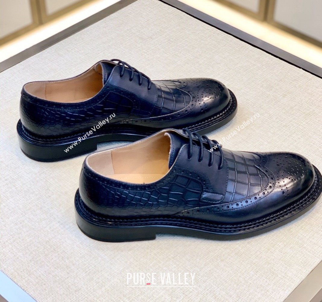 Louis Vuitton Mens Leather Derby Shoes Top Quality 07 2023 (shouhe-23091947)