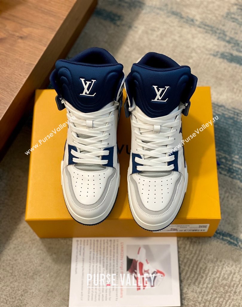 Louis Vuitton Mens High 8 Sneakers Top Quality 01 2023 (shouhe-23092001)