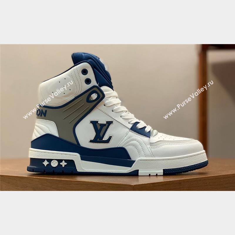 Louis Vuitton Mens High 8 Sneakers Top Quality 01 2023 (shouhe-23092001)