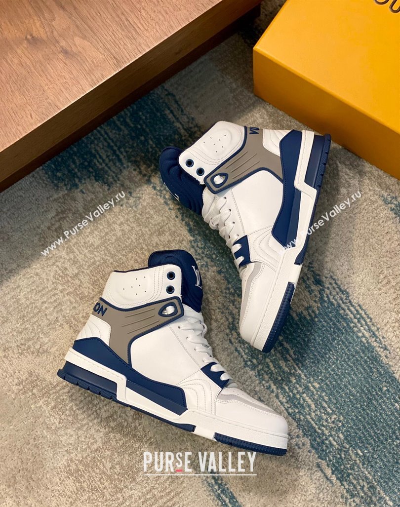 Louis Vuitton Mens High 8 Sneakers Top Quality 01 2023 (shouhe-23092001)