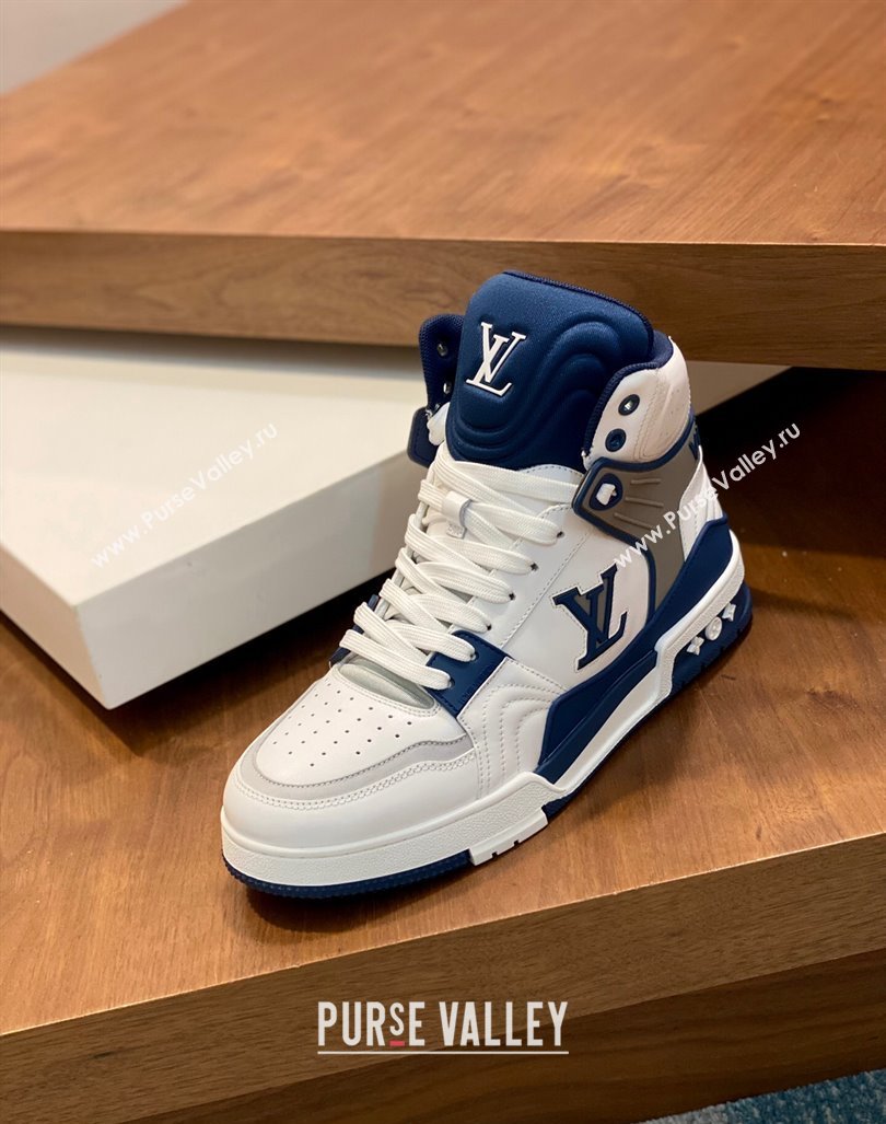 Louis Vuitton Mens High 8 Sneakers Top Quality 01 2023 (shouhe-23092001)