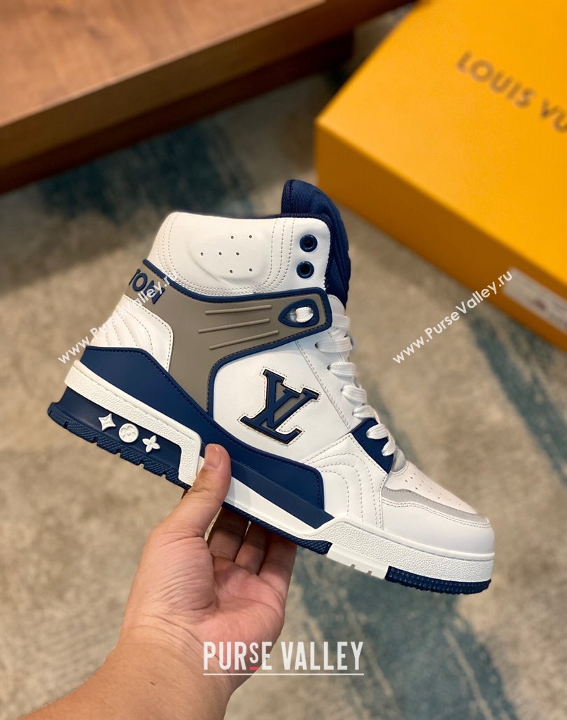 Louis Vuitton Mens High 8 Sneakers Top Quality 01 2023 (shouhe-23092001)