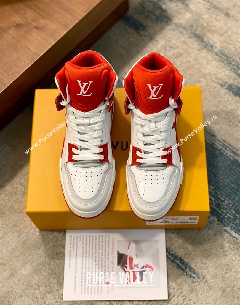 Louis Vuitton Mens High 8 Sneakers Top Quality 02 2023 (shouhe-23092002)