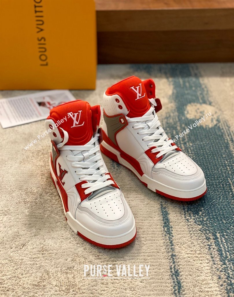 Louis Vuitton Mens High 8 Sneakers Top Quality 02 2023 (shouhe-23092002)