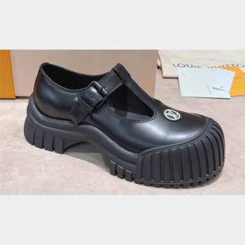 Louis Vuitton Ruby Flat Mary Janes Black 2023 (modeng-23092215)