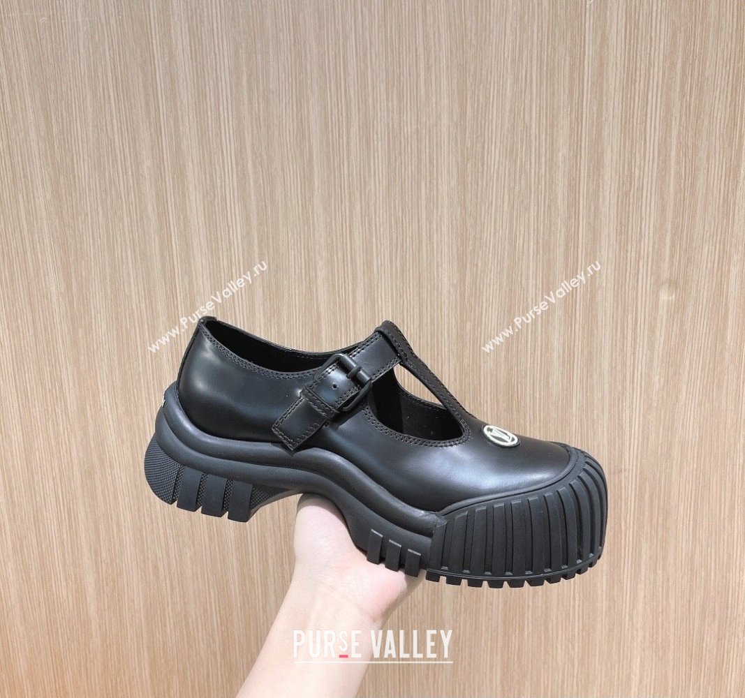 Louis Vuitton Ruby Flat Mary Janes Black 2023 (modeng-23092215)