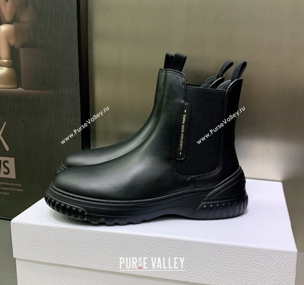 Dior D-Racer Ankle Boots in Calfskin Black 2023 (jincheng-23092217)