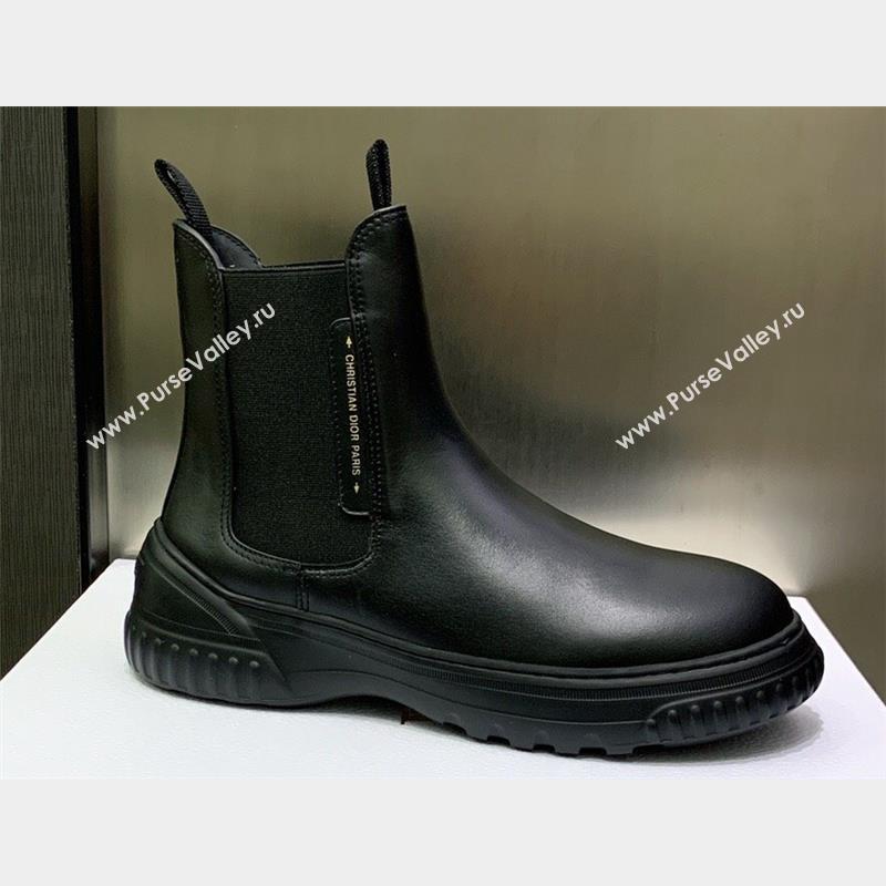 Dior D-Racer Ankle Boots in Calfskin Black 2023 (jincheng-23092217)