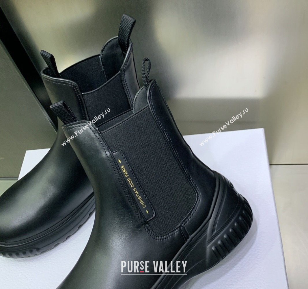 Dior D-Racer Ankle Boots in Calfskin Black 2023 (jincheng-23092217)
