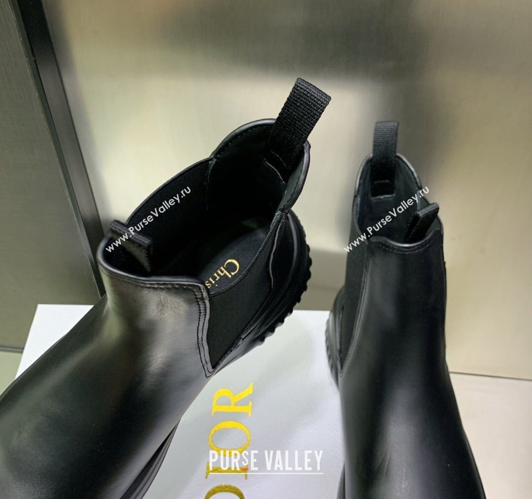 Dior D-Racer Ankle Boots in Calfskin Black 2023 (jincheng-23092217)