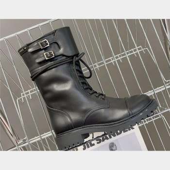 Dior D-Trap Ankle Boots in Calfskin Black 2023 (modeng-23092233)