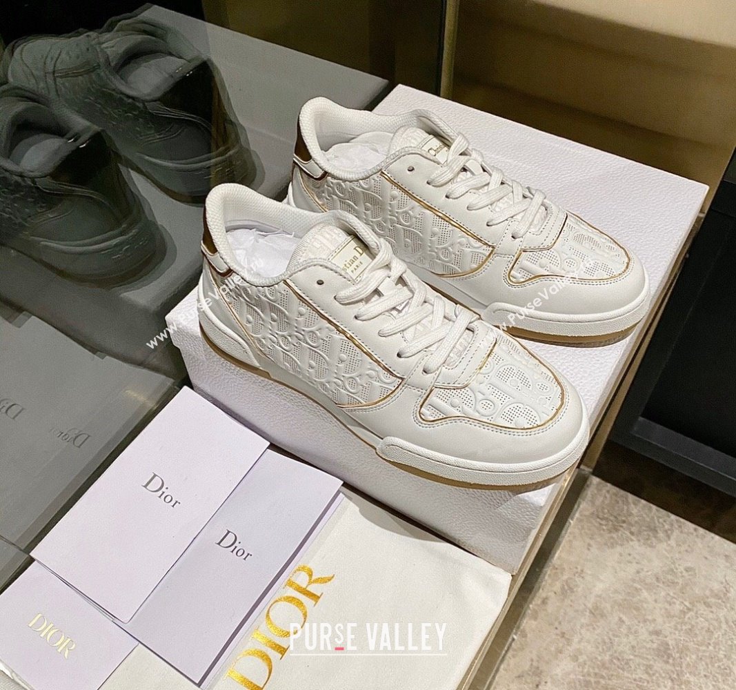 DIOR One Sneakers in Oblique Perforated Calfskin 03 2023 (modeng-23092315)