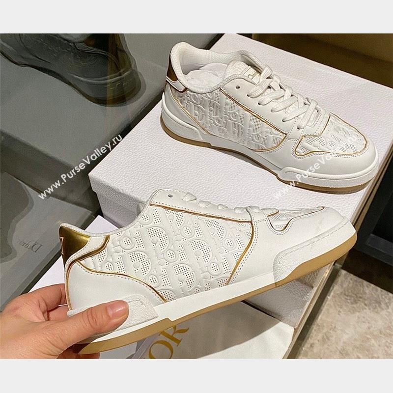 DIOR One Sneakers in Oblique Perforated Calfskin 03 2023 (modeng-23092315)