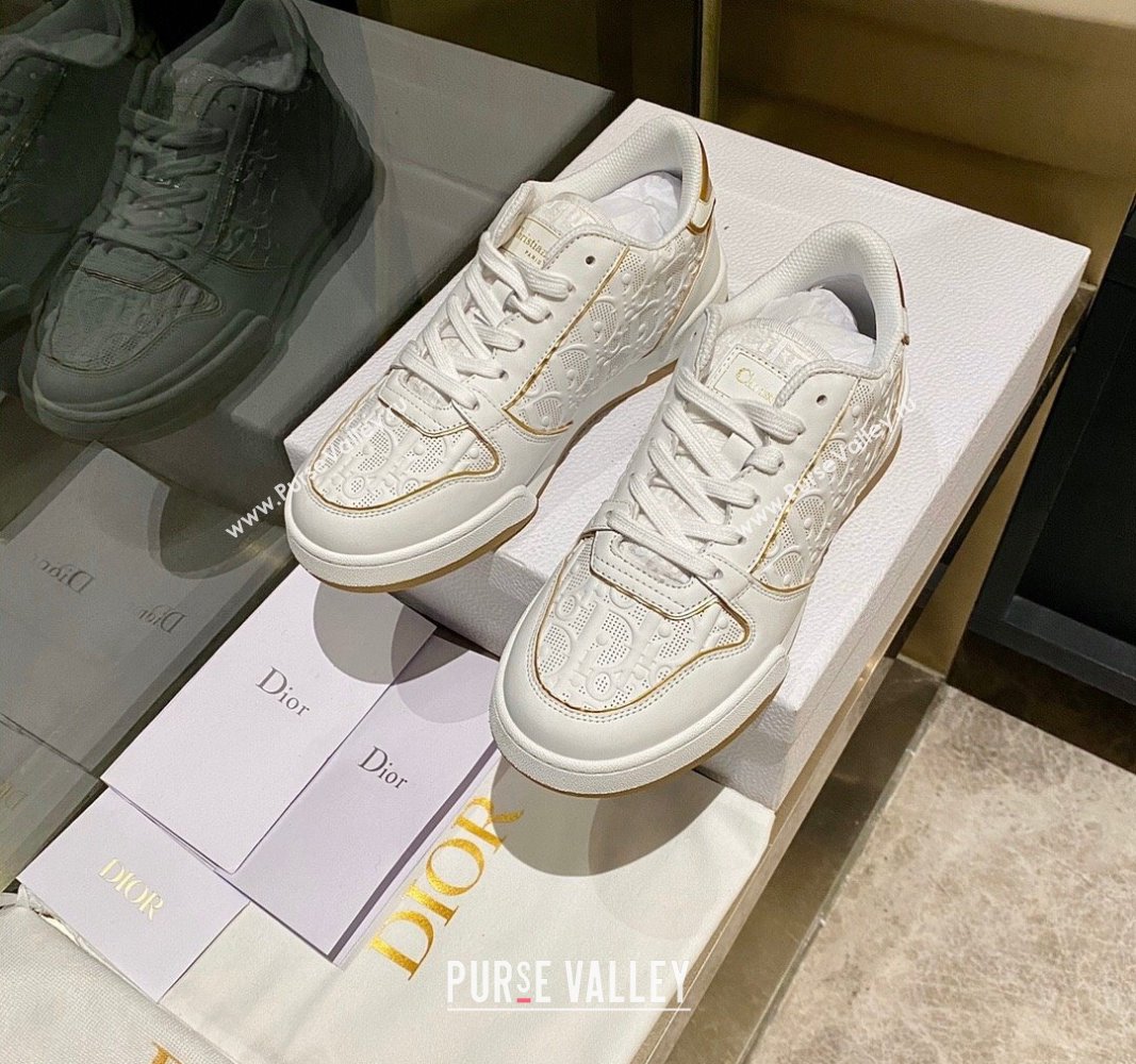 DIOR One Sneakers in Oblique Perforated Calfskin 03 2023 (modeng-23092315)