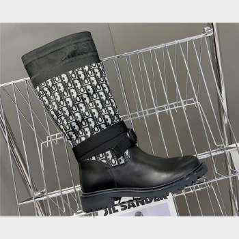 Dior D-Major Boots in Oblique Black 2023 (modeng-23092225)