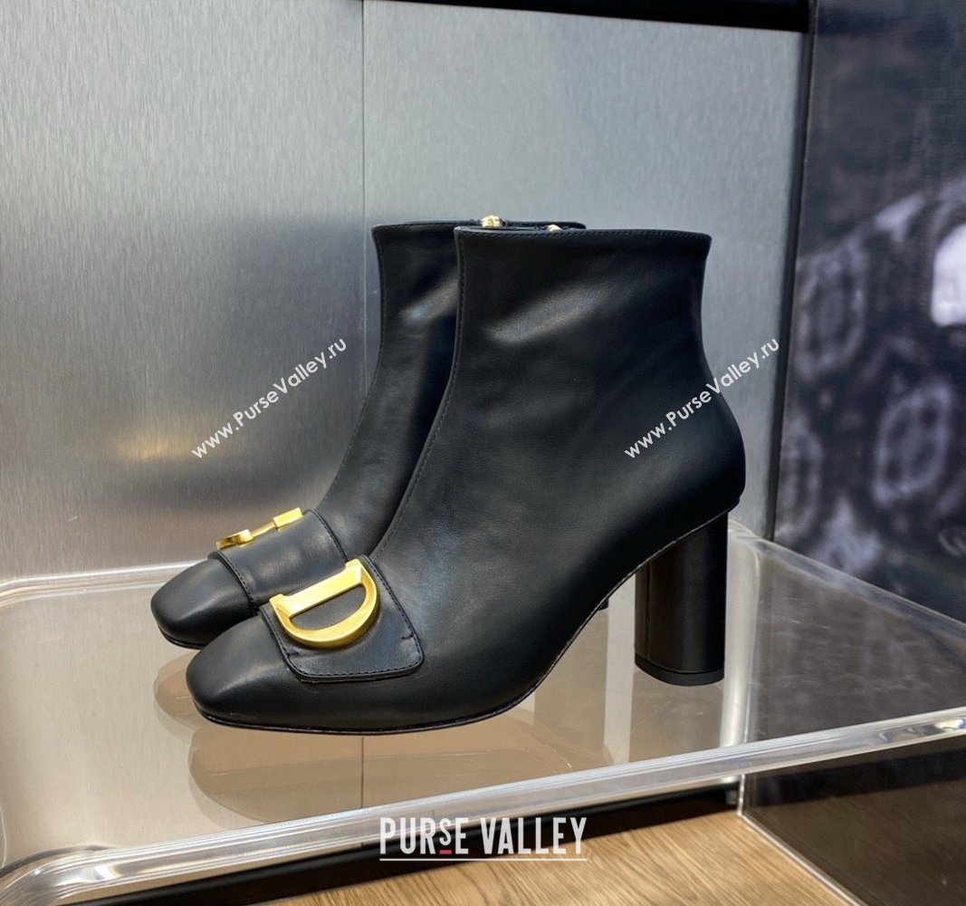 Dior Heel 8.5cm Cest Ankle Boots in Calfskin Black 2023 (jincheng-23092201)
